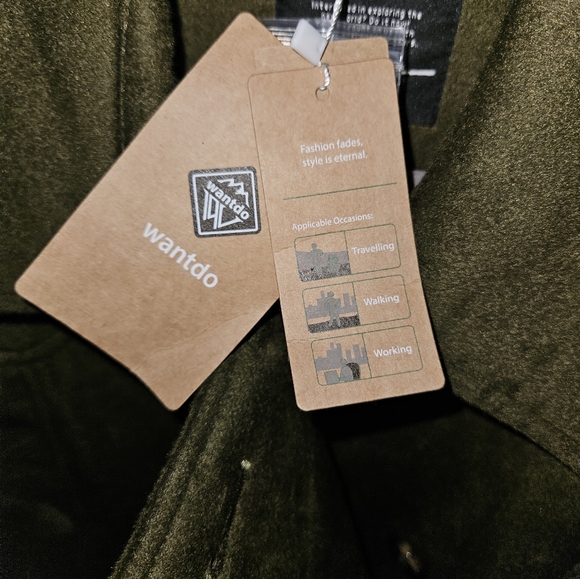 Want do Women's Mitirary Combat Coat NWOT - Picture 13 of 15